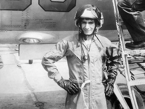 Libyan Su-22M pilot at Krasnodar USSR
