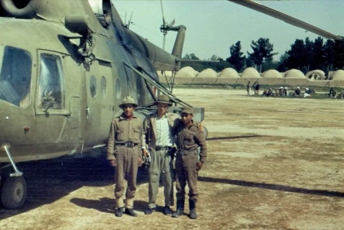 Afghan Mi-8T at Dehdadi airfield