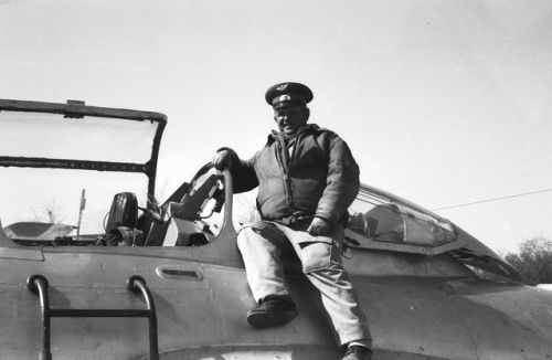 Soviet Air Force Turkestan Military District MiG-15UTI MIdget 115th Fighter Air Regiment Kokayty airport