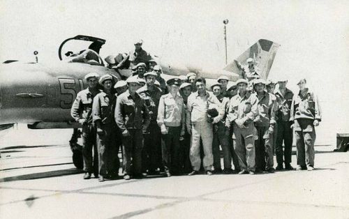 Soviet Air Force Turkestan Military District MiG-21bis Fishbed-L 115th Fighter Air Regiment Kokayty airport