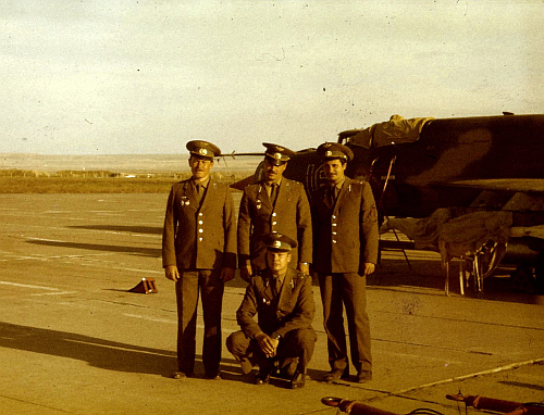 Kokayty MiG-21bis Fishbed-L close to the Afghan border