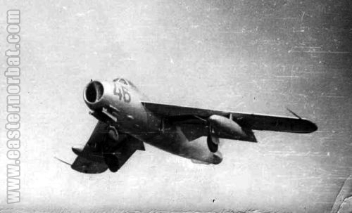 Soviet 136th Fighter-Bomber Air regiments MiG-17 Fresco-A in Chirchik