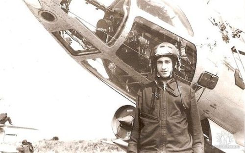 Soviet Air Force in Poland. 164th independent Guard Reconnaissance Air Regiment Yak-28R Brewer-D in Brzeg airfield