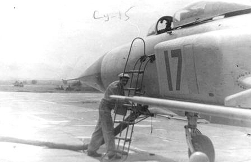 USSR Su-15 Flagon at Marneuli, Sandar airport