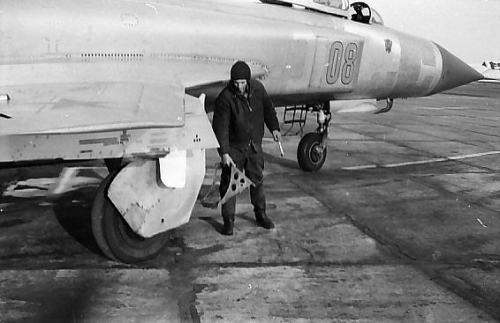 USSR Su-15 Flagon at Marneuli, Sandar airport