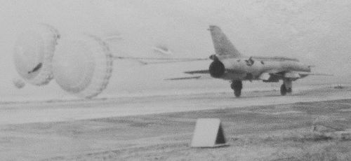 Iranian Revolution Effect Soviet Air Force Su-17 Fitter-C Su-7U Moujik Kzyl-Arvat