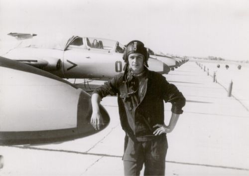 Soviet L-29 Delfin in Bagerevo airport
