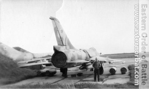 Soviet 305th Fighter-Bomber Air Regiment Su-7BKL Fitter-A at Postavy