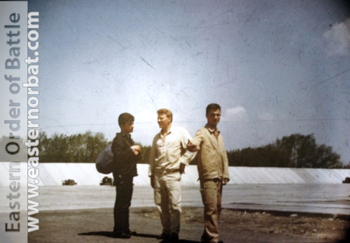 USSR 381st independent Reconnaissance Air Regiment's crews in Chimkent