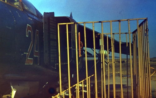 USSR MiG-23P Flogger-G at Privolzhskiy, Astrakhan airport