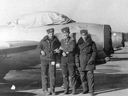 Soviet Air Force MiG-17 Fresco Polish Zagan airport