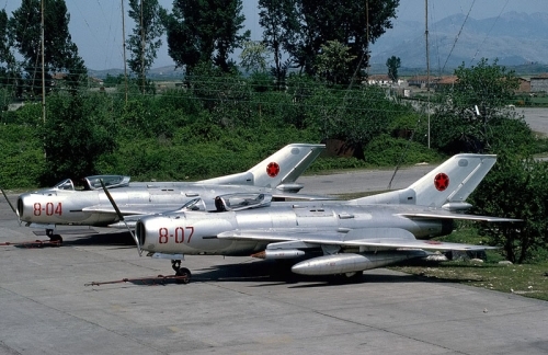 Albanian MiG-19S Farmer-C. Photo: George Kamp
