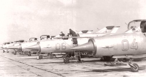 Soviet MiG-21SMT Fishbed-K in Poland, Chojna airport