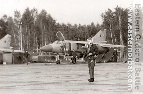 Soviet Air Force 979th Fighter Air Regiment MiG-23ML Flogger-G in 1980
