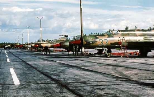 The MiG-21SMT Fishbed-K in Leningrad