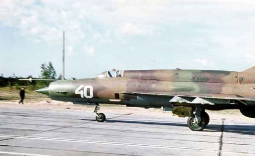 The MiG-21SMT Fishbed-K in Leningrad