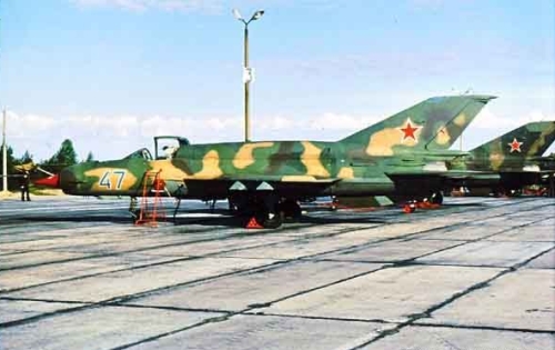 The MiG-21SMT Fishbed-K in Leningrad