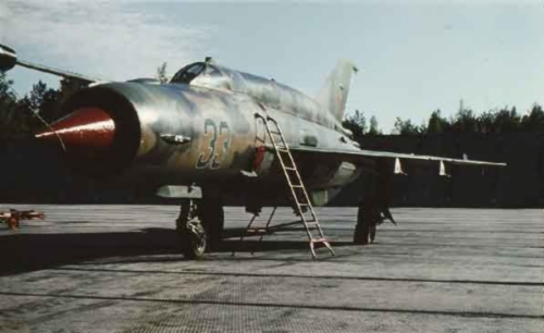 The MiG-21SMT Fishbed-K in Leningrad