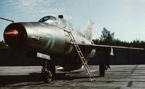 The MiG-21UM Mongol-B in Leningrad