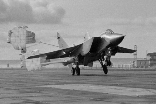 CCCP MiG-31 Foxhound at the Amderma airport