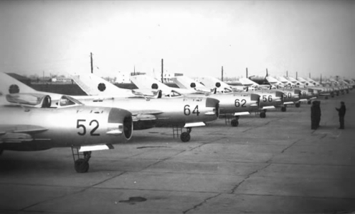 MiG-19PM interceptor line