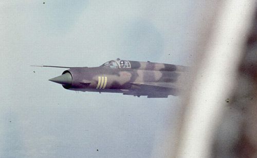 Soviet MiG-21SM of Kharkov Higher Military Aviation College