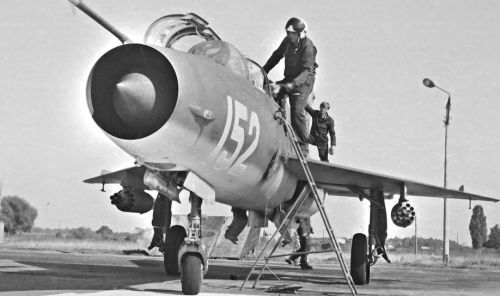 Soviet MiG-21UM Mongol-B of Kharkov Higher Military Aviation College