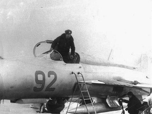 Soviet 871st Fighter Air regiment MiG-21PFM Fishbed-F Poland Northern Group of Forces