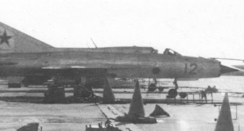 Soviet 871st Fighter Air regiment MiG-21PFM Fishbed-F Poland Northern Group of Forces