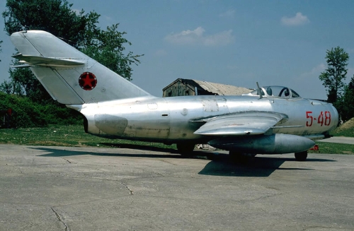 Albanian MiG-15bis Fagot-B. Photo: George Kamp