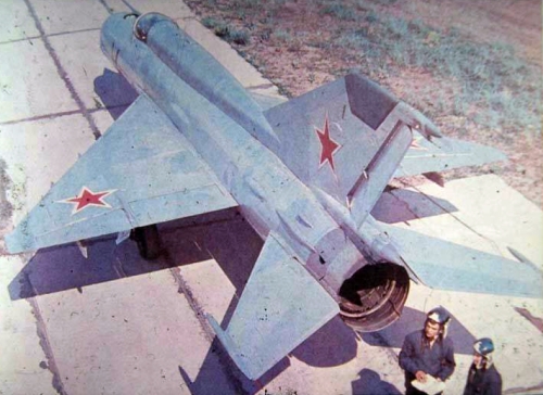 Rare MiG-21S Fishbed-J tactical fighter aircraft from the 92nd Fighter Air Regiment