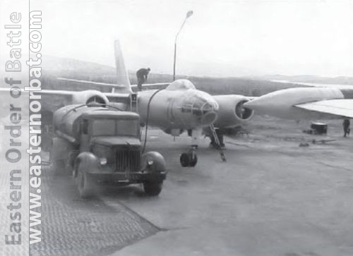 Soviet Air Force's 98th independent Guard Reconnaissance Air Regiment's IL-28R Beagle in Monchegorsk