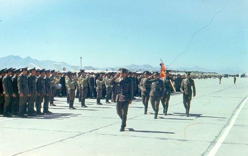 Soviet 115th Fighter Air Regiment at Afghanistan in 1980 with MiG-21bis