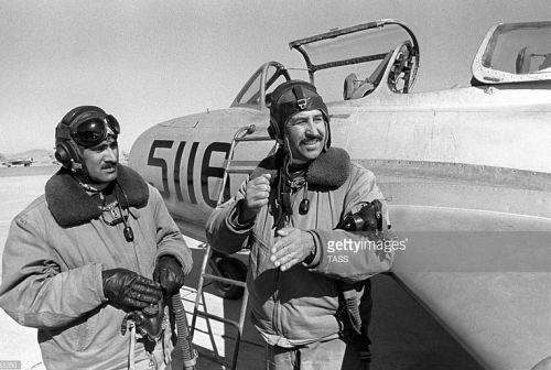 Afghanistan MiG-15UTI Midget Shindand Photo: gettyimages TASS