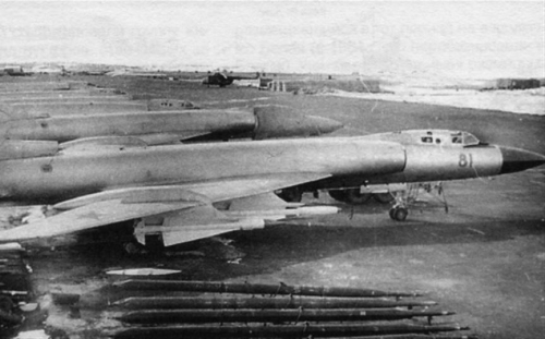 Soviet Tu-128 Fiddler at Amderma airport