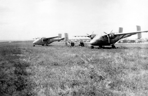 Soviet An-14 at Sennoy - Bagay-Baranovka airbase in the seventies