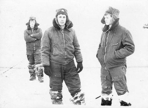 Soviet student at Sennoy - Bagay-Baranovka airbase in the seventies