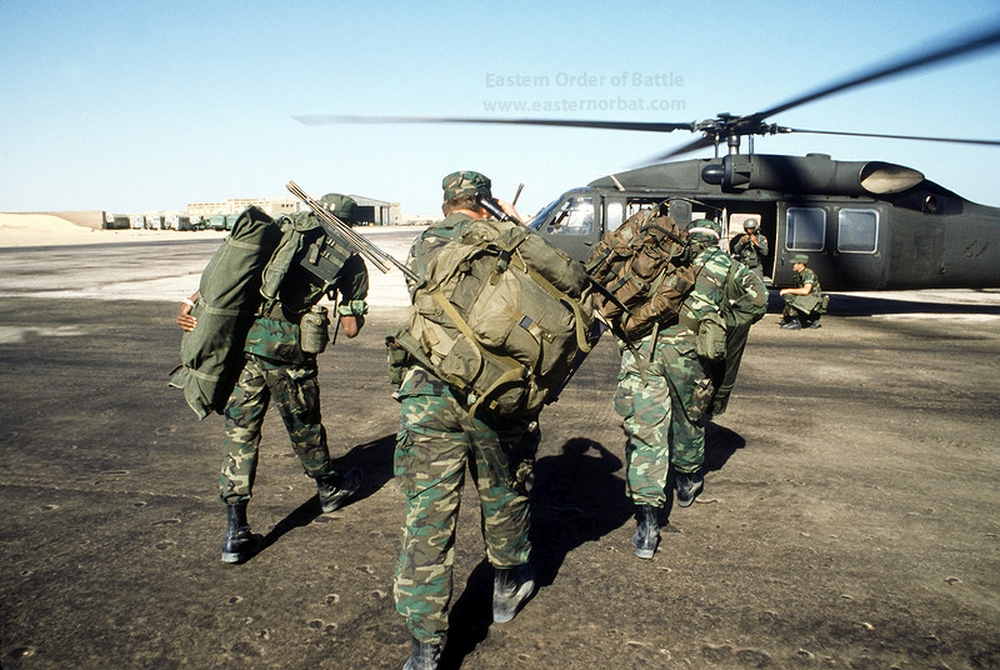 Exercise Bright Star '80, Bright Star 1980, USAF in Egypt, UH-60A Black Hawk