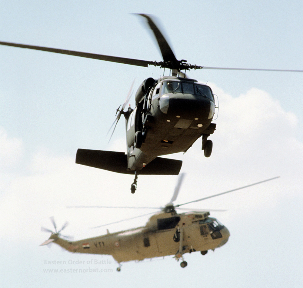 Exercise Bright Star '80, Bright Star 1980, USAF in Egypt, UH-60A Black Hawk, Commando