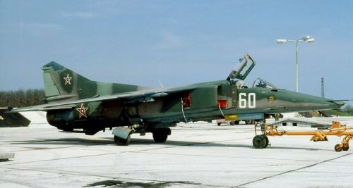 Bulgarian Air Force nuclear bomber MiG-23BN Flogger-H Bulgarian Air Force nuclear bomber MiG-23BN Flogger-H