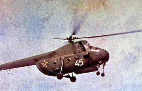 Bulgarian Mi-4 Hound transport helicopter