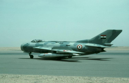 Egyptian Shenyang F-6C with air superiority camouflage
