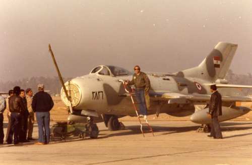 Egyptian Shenyang F-6C in 1982