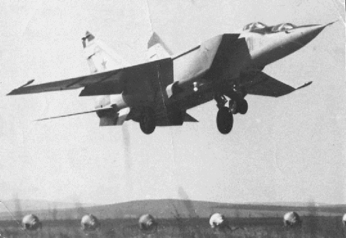 Soviet 193rd Independent Reconnaissance Air Regiment's MiG-25RU at Ukkurey