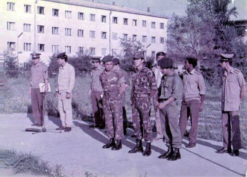 Soviet 5th Tactical Air Center in Frunze in 1988