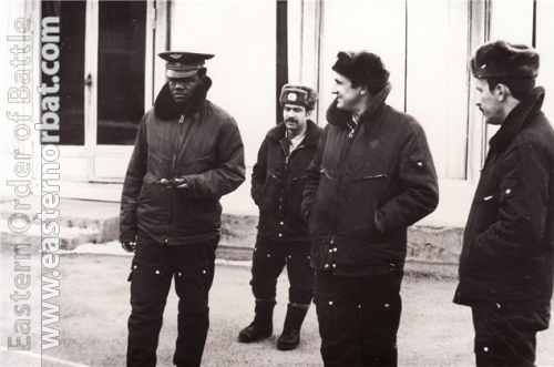 African pilot in the 5th Training Center