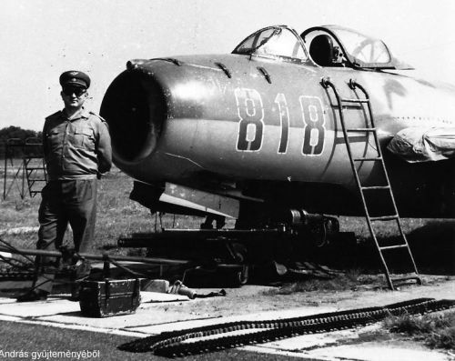 Hungarian 101st Reconnaissance Air Regiment’s MiG-15bis Fagot-B. Photo: Nagy Andras