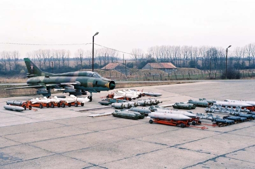 Hungarian Su-22M3 Fitter-J weapons