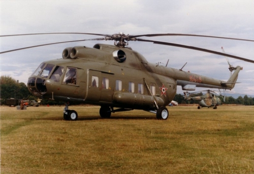 Hungarian Air Force 89th Composite Transport Air Regiment  Mi-8PS Hip VIP transport helicopter. Photo: Simon Lszl