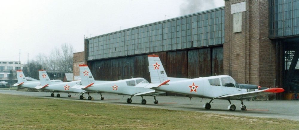 In 1976 received four the Czechoslovakia made Zlin Z-43 currier aircraft. These are deployed in Budaörs airport near capital town.